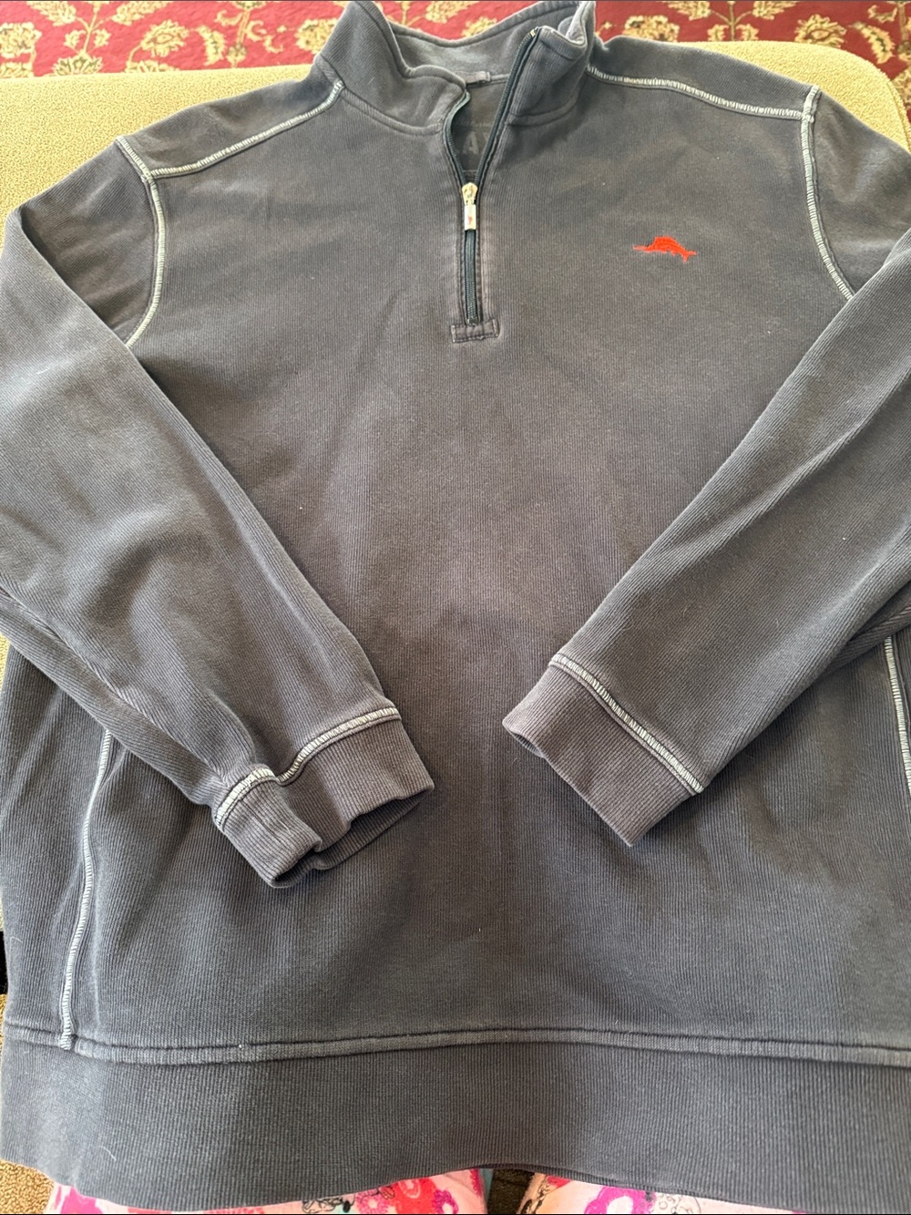 Tommy Bahama Relax 1/4 Zip Pullover Sweatshirt Size 2XL (TD)